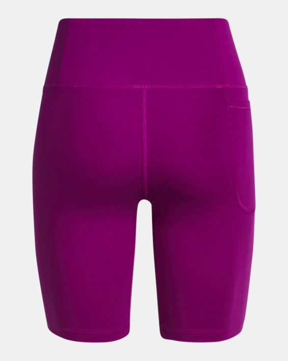 Shorts de ciclismo UA Motion para mujer, Purple, pdpMainDesktop image number 5